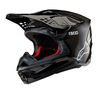 Alpinestars Crossikypärä Supertech S-M10 Solid Carbon